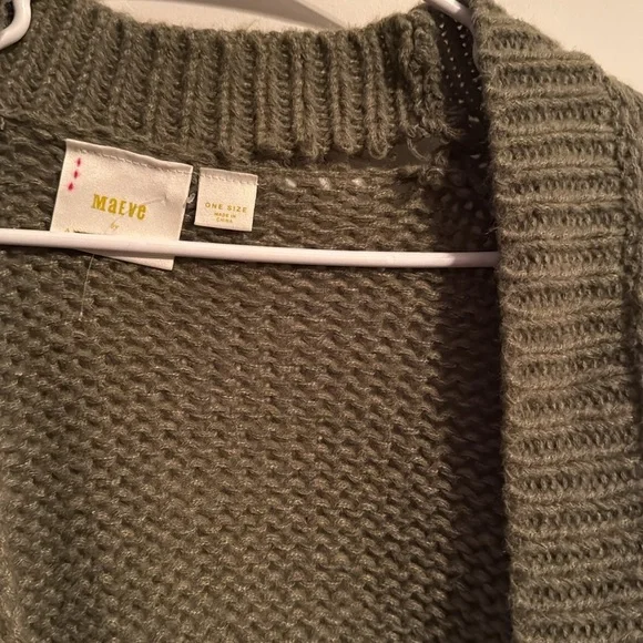 Anthropologie Maeve The Susannah 3d Flower Cardigan Sweater - Picture 2 of 3